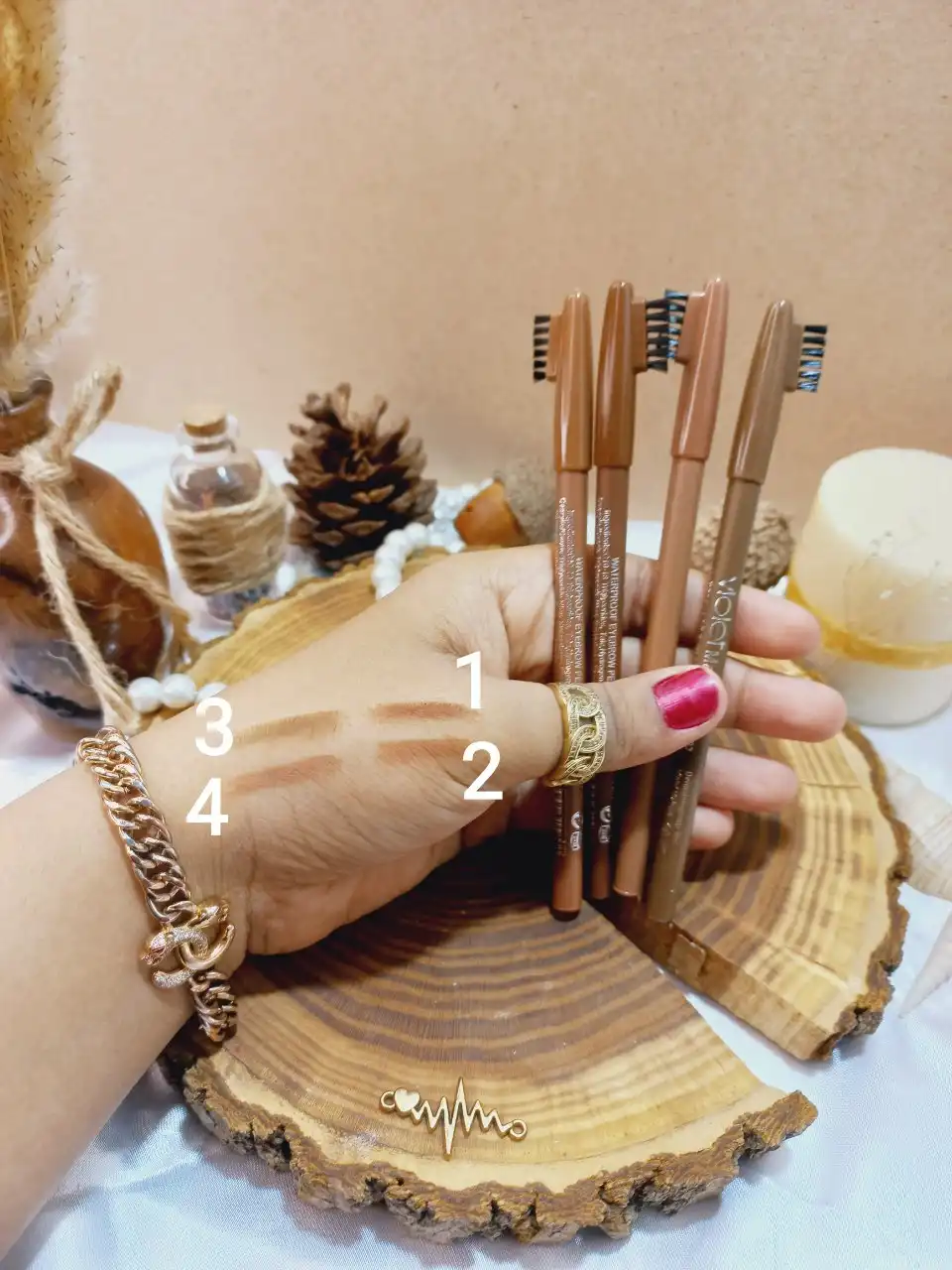 مداد ابرو شانه دار ویولت Violet کیفیت عالی | پخش عمده