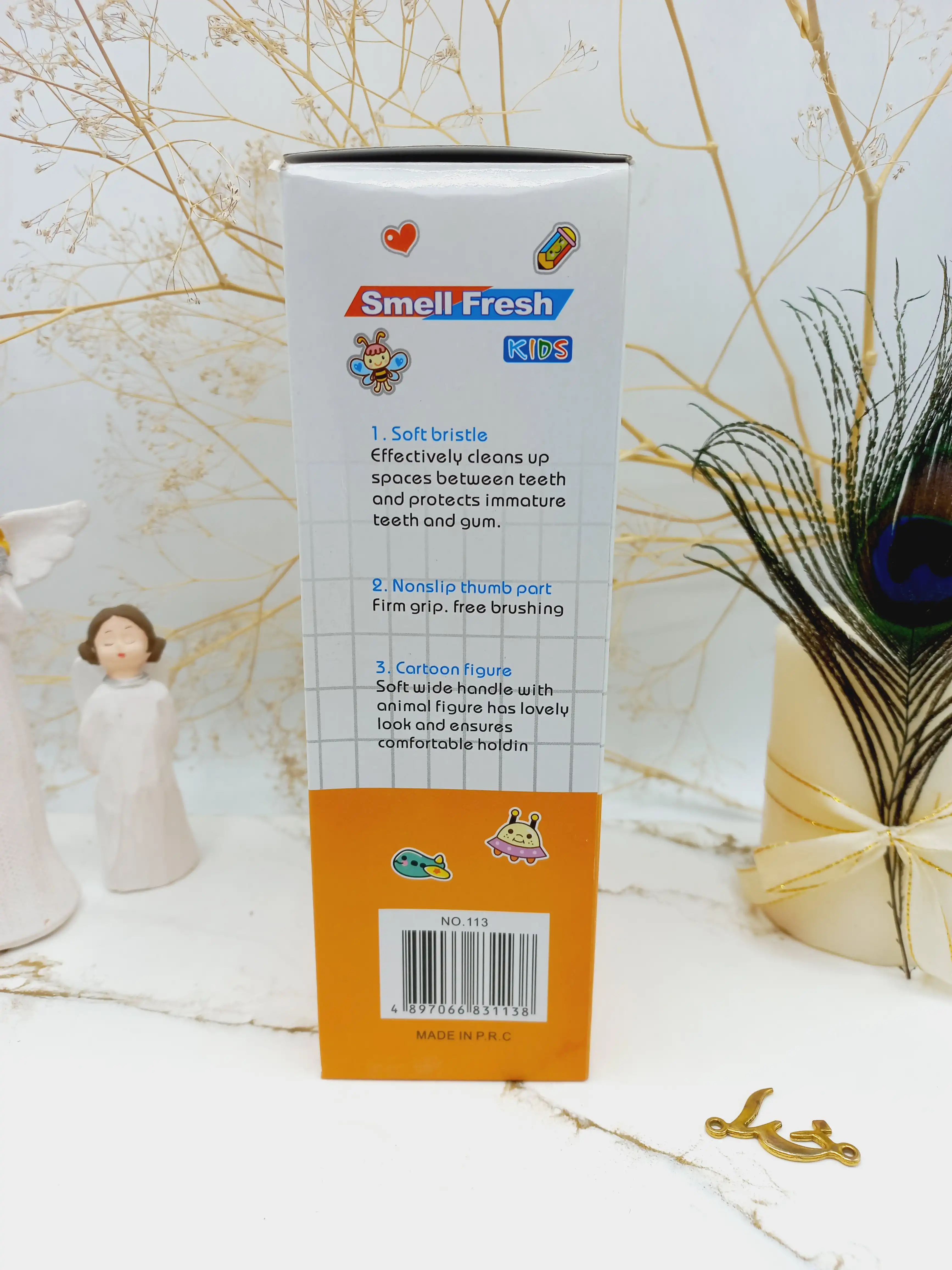 مسواک بچگانه طرح خرس Smell fresh کد 112