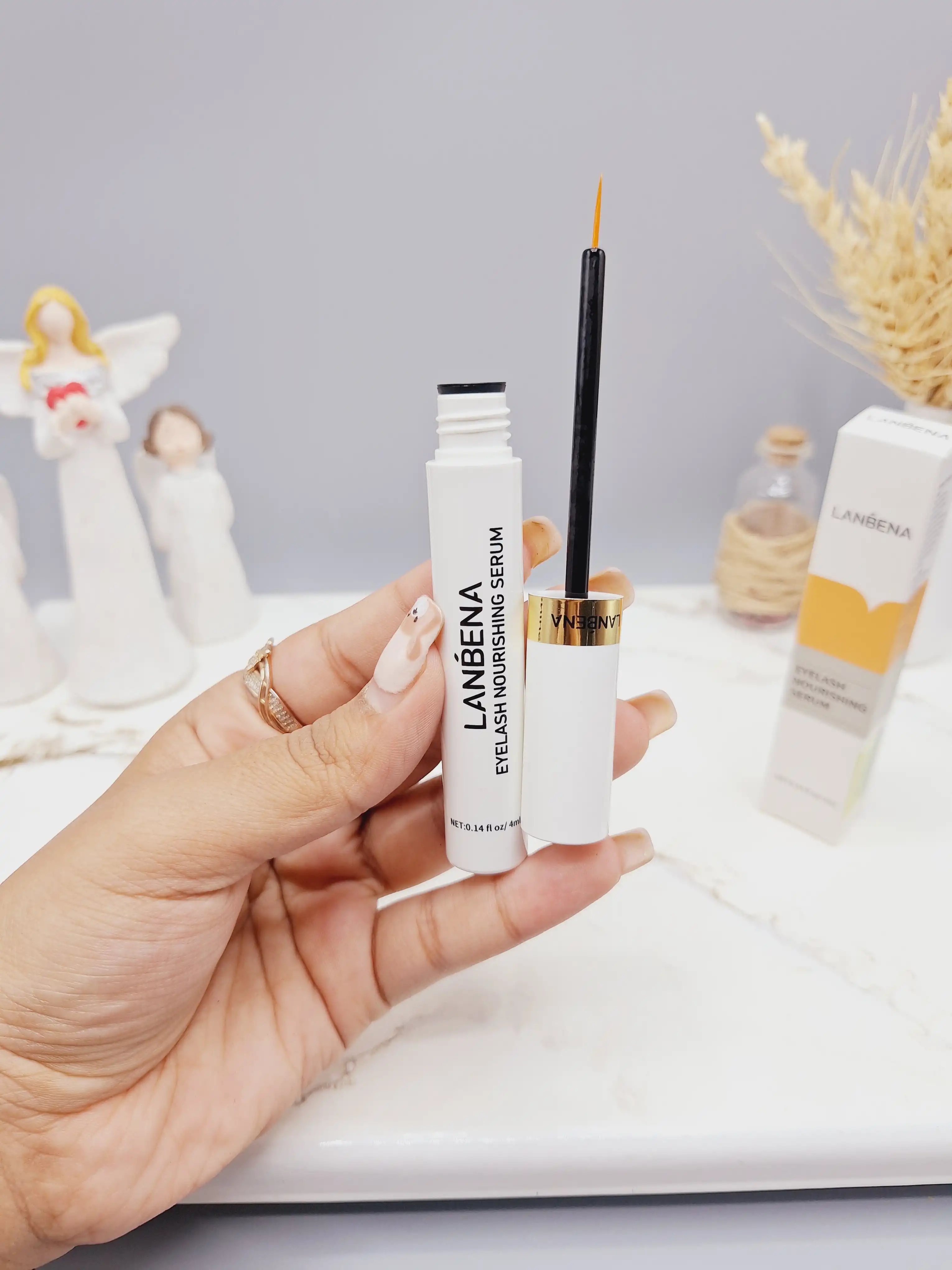 سرم تقویت کننده مژه و ابرو لانبنا LANBENA کد 4104