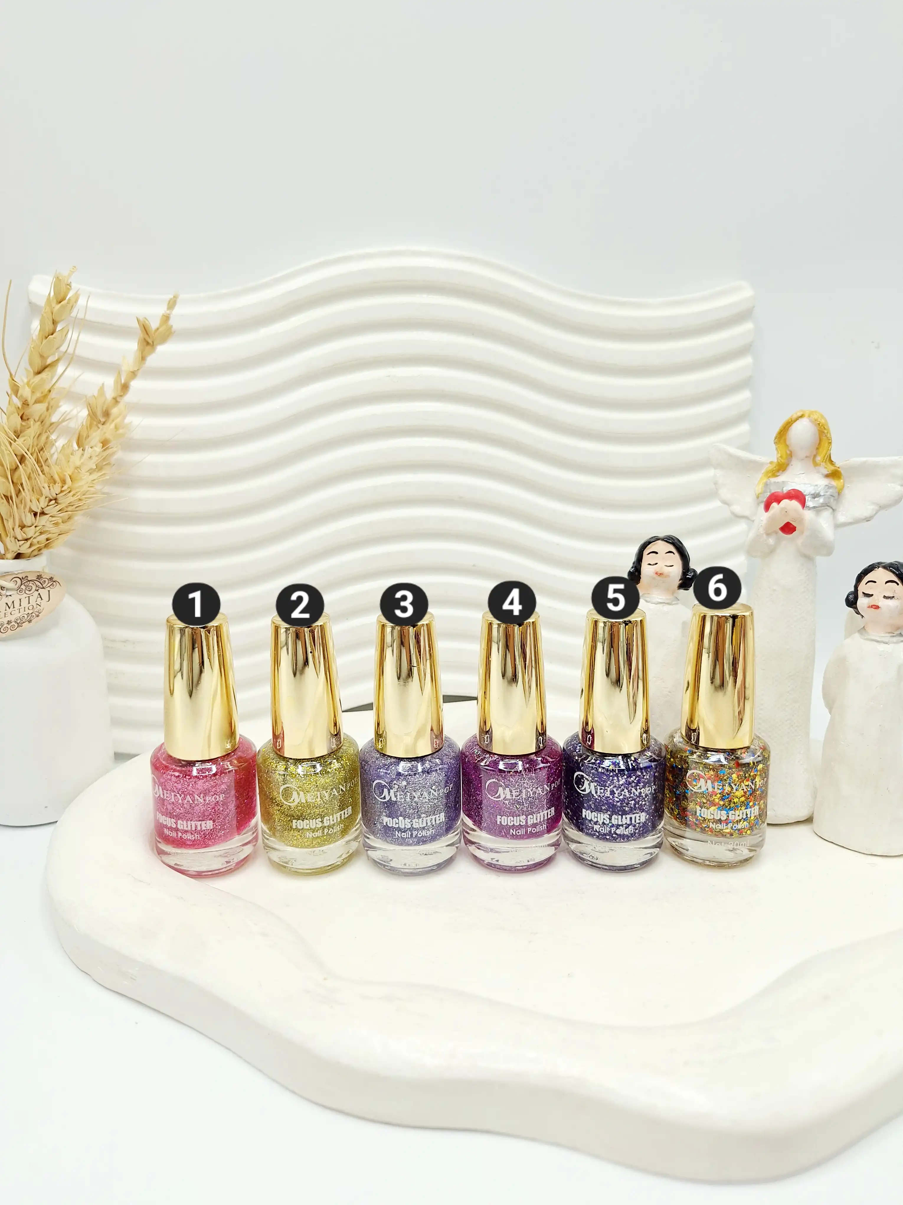 لاک اکلیل دار برند MEIYAN کد 0172